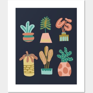 Flower pots Posters and Art